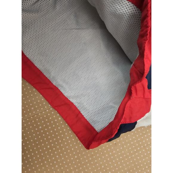 Nike Men's Medium Throwback Graphic Shorts AT3165-102 Red White & Blue Loose Fit - Picture 5 of 10